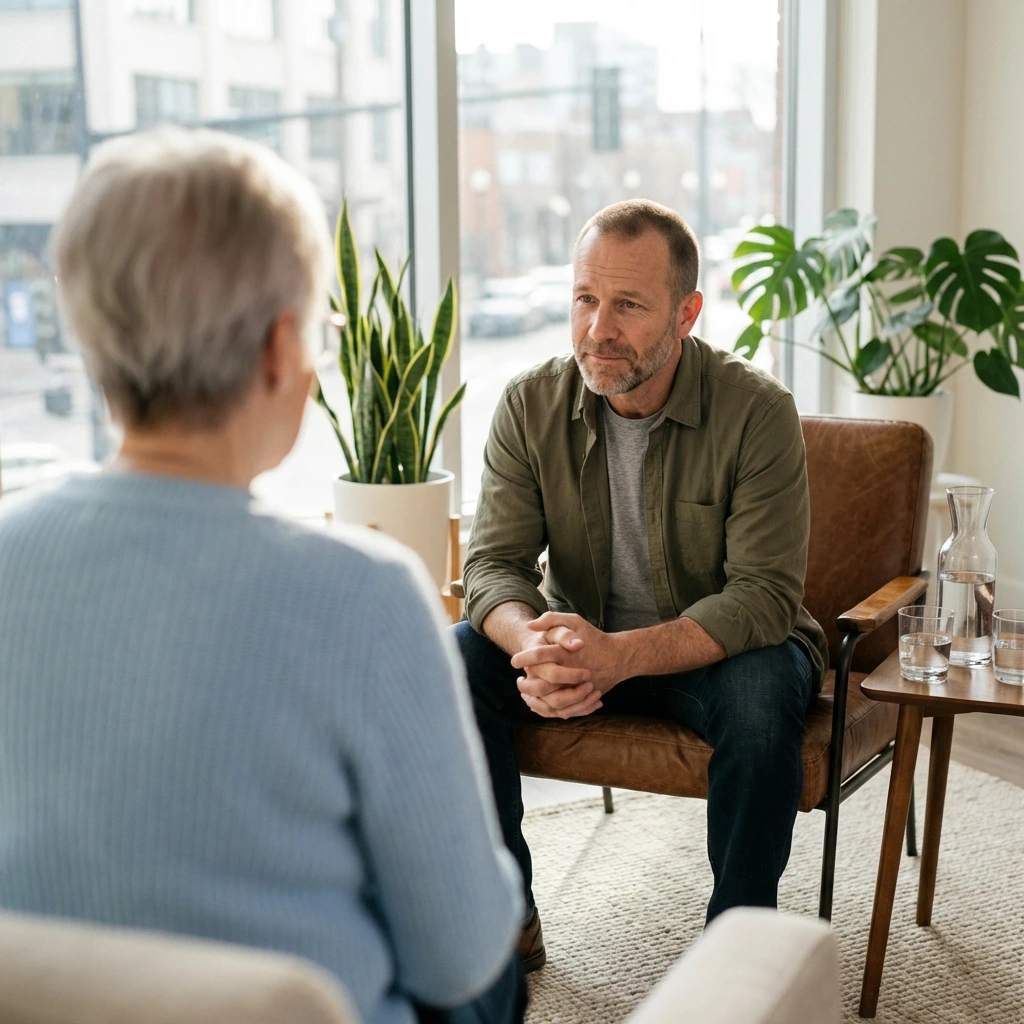 PTSD counselling session in Red Deer, AB